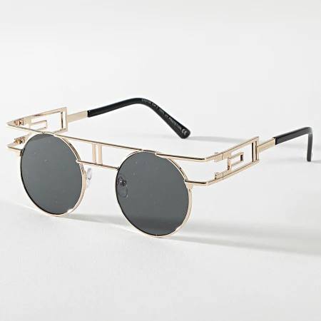 round metal steampunk-style